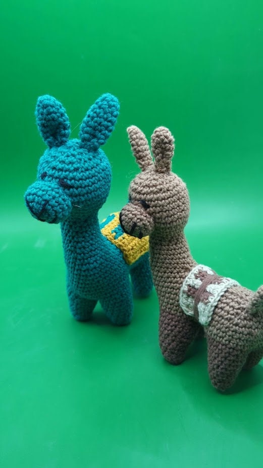 Lama, No  Drama - gehäkelt- Amigurumi