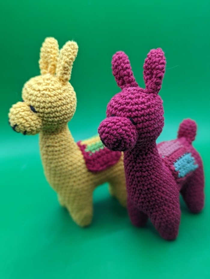 Lama, No  Drama - gehäkelt- Amigurumi