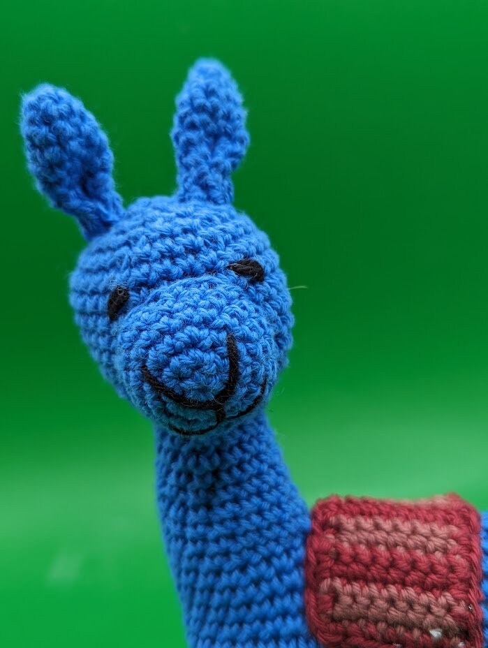 Lama, No  Drama - gehäkelt- Amigurumi