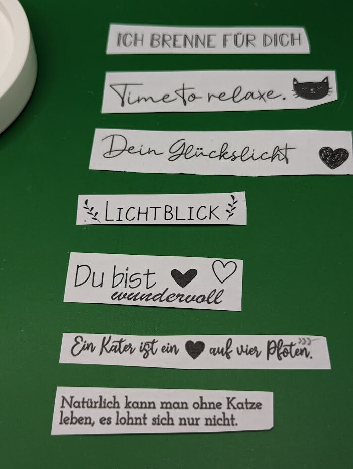 Kerzenständer Teelicht mit einer Herde Schafen,  Mitbringsel aus Gips