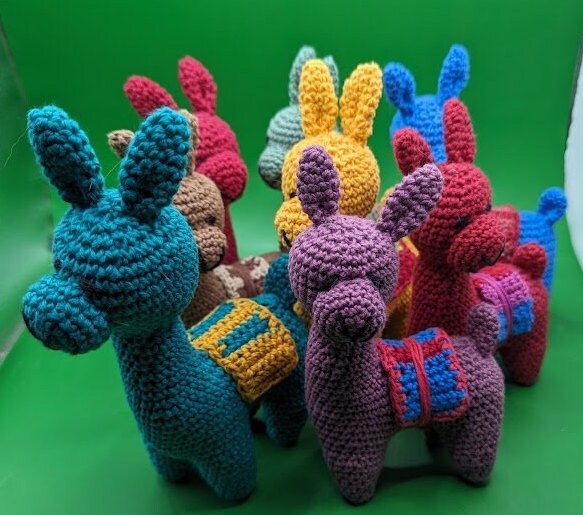 Lama, No  Drama - gehäkelt- Amigurumi