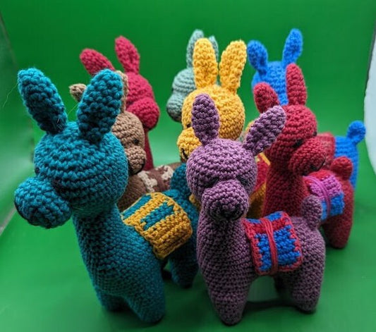 Lama, No  Drama - gehäkelt- Amigurumi