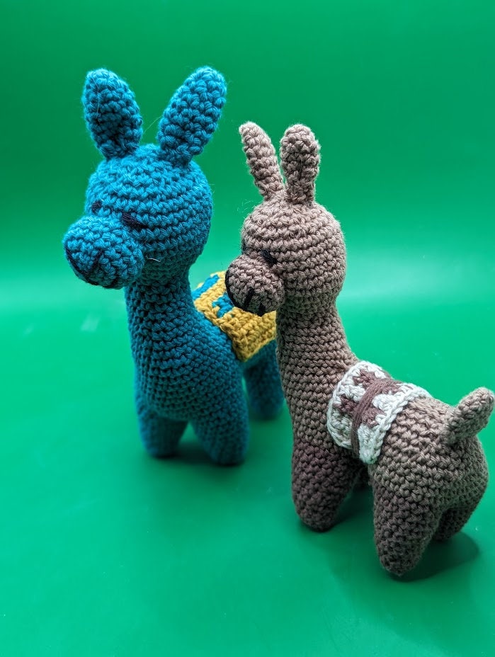 Lama, No  Drama - gehäkelt- Amigurumi